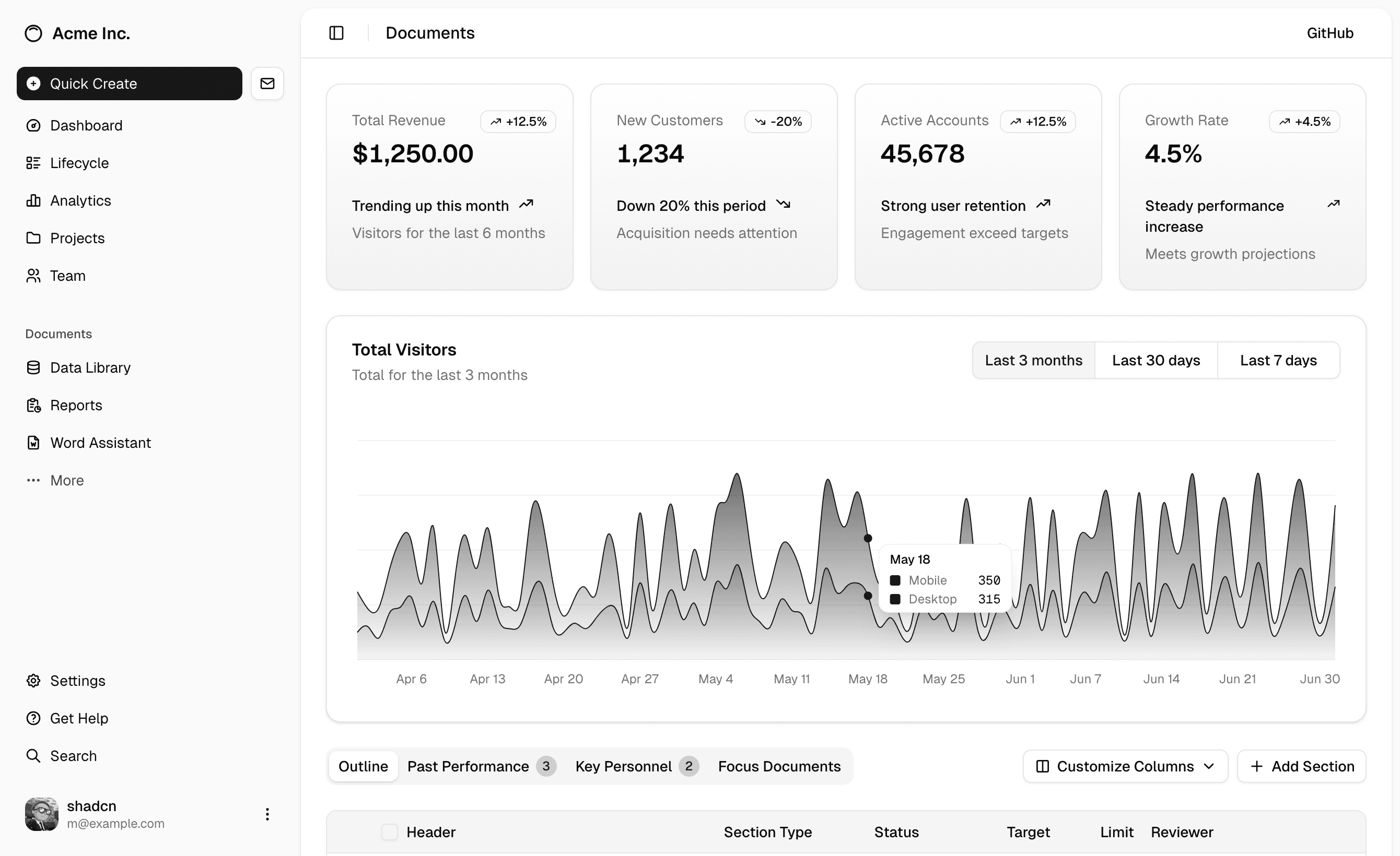 Launch UI app screenshot