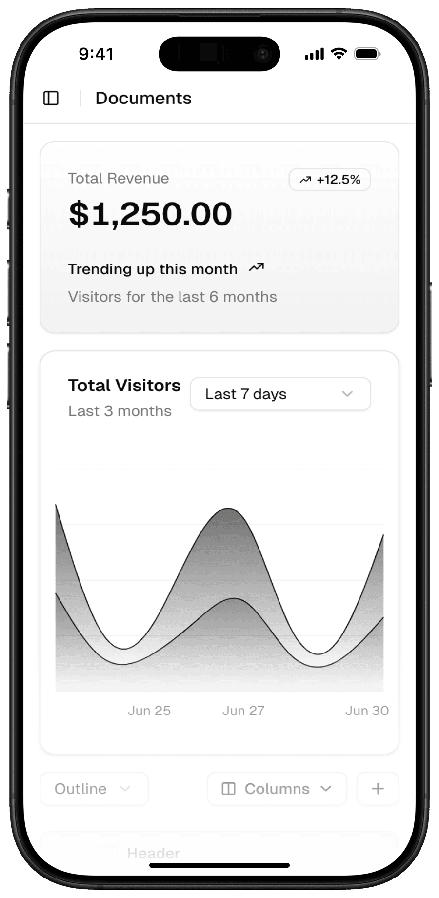 Launch UI app screenshot