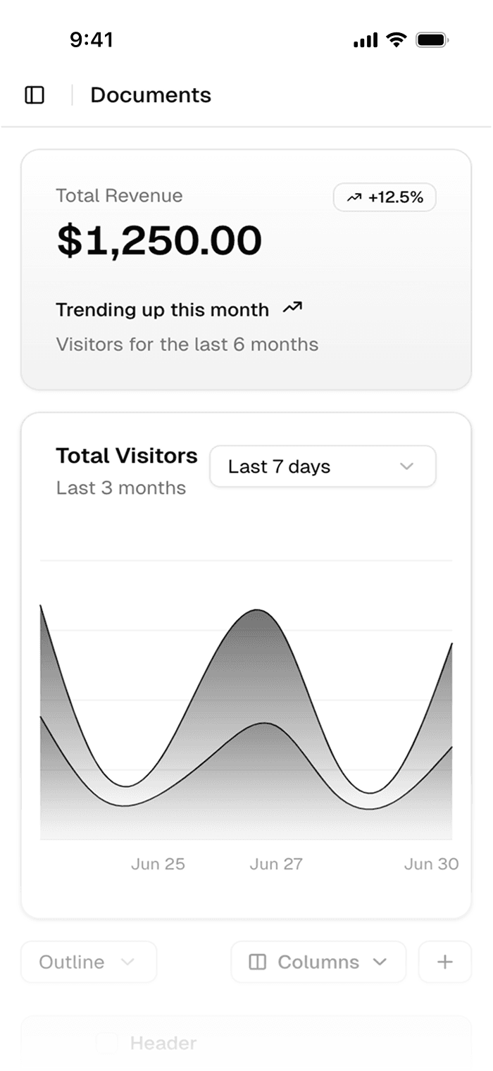 Launch UI app screenshot